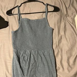 Size M - long blue dress
